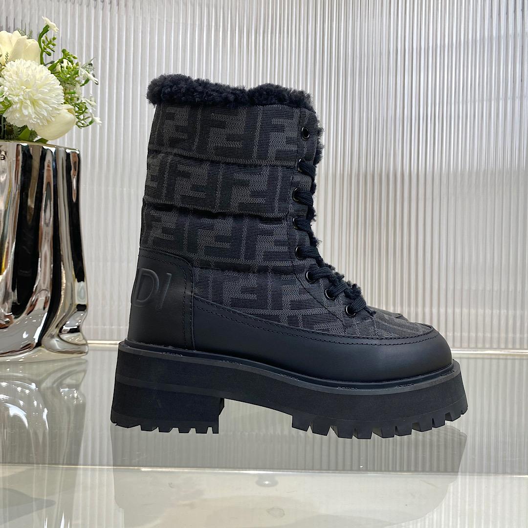 Fendi Biker Boots - DesignerGu