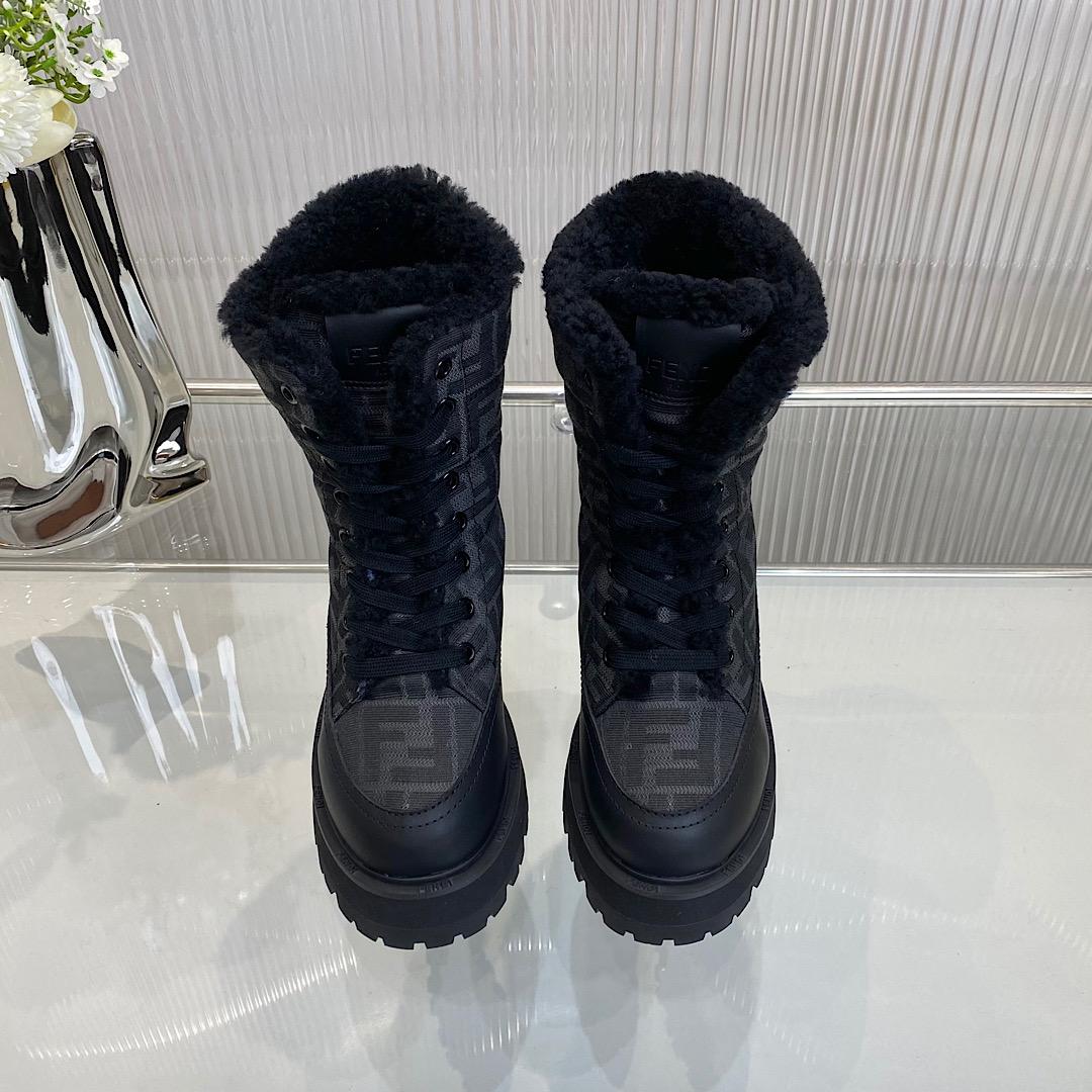 Fendi Biker Boots - DesignerGu