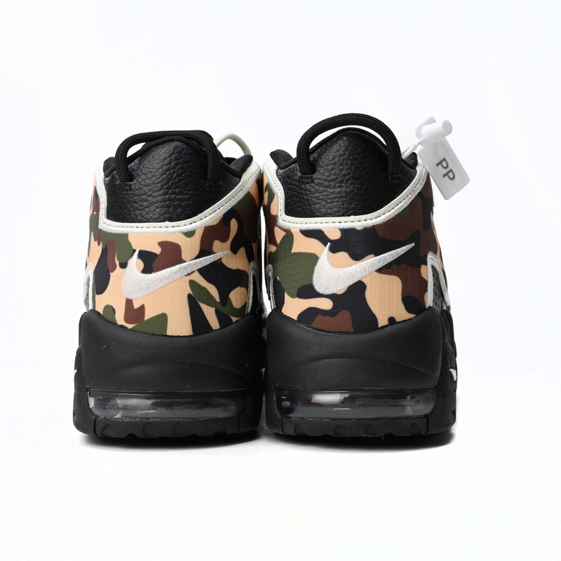 Nike Air More Uptempo Camouflage Colour Sneaker     CJ6122-001 - DesignerGu