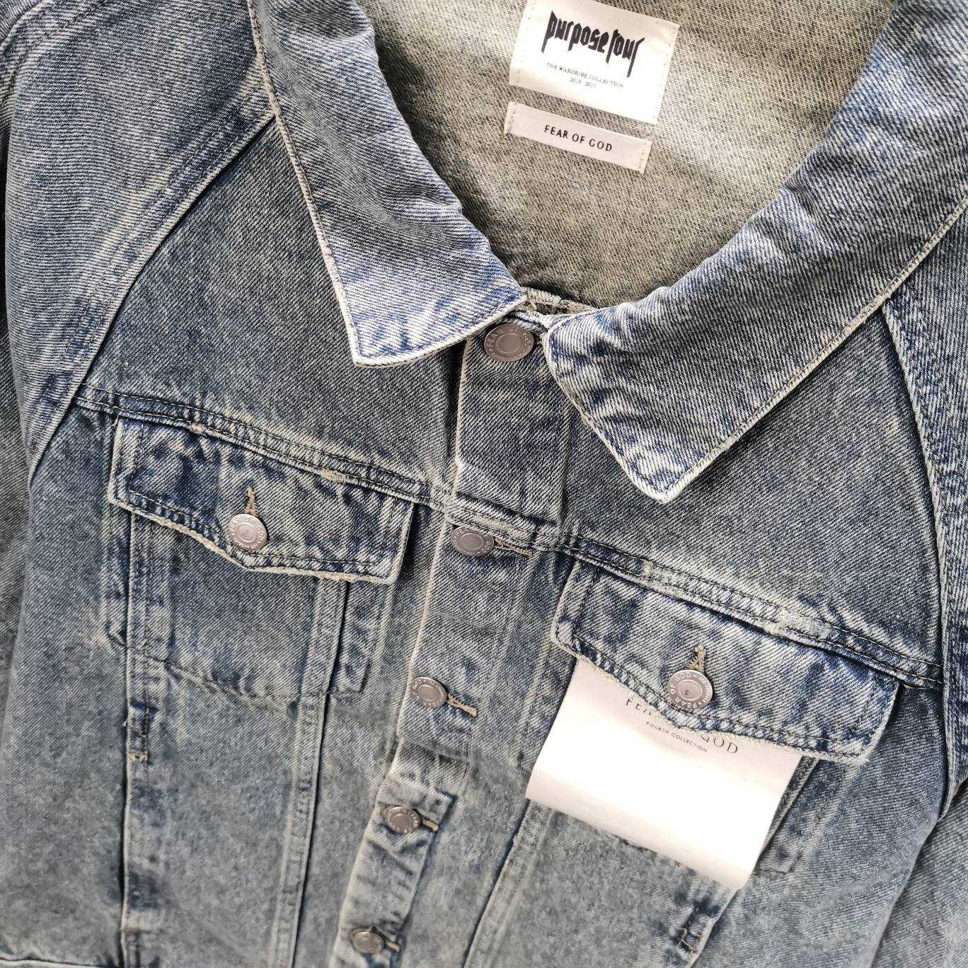 Fear Of God Fog Denim Jacket - DesignerGu