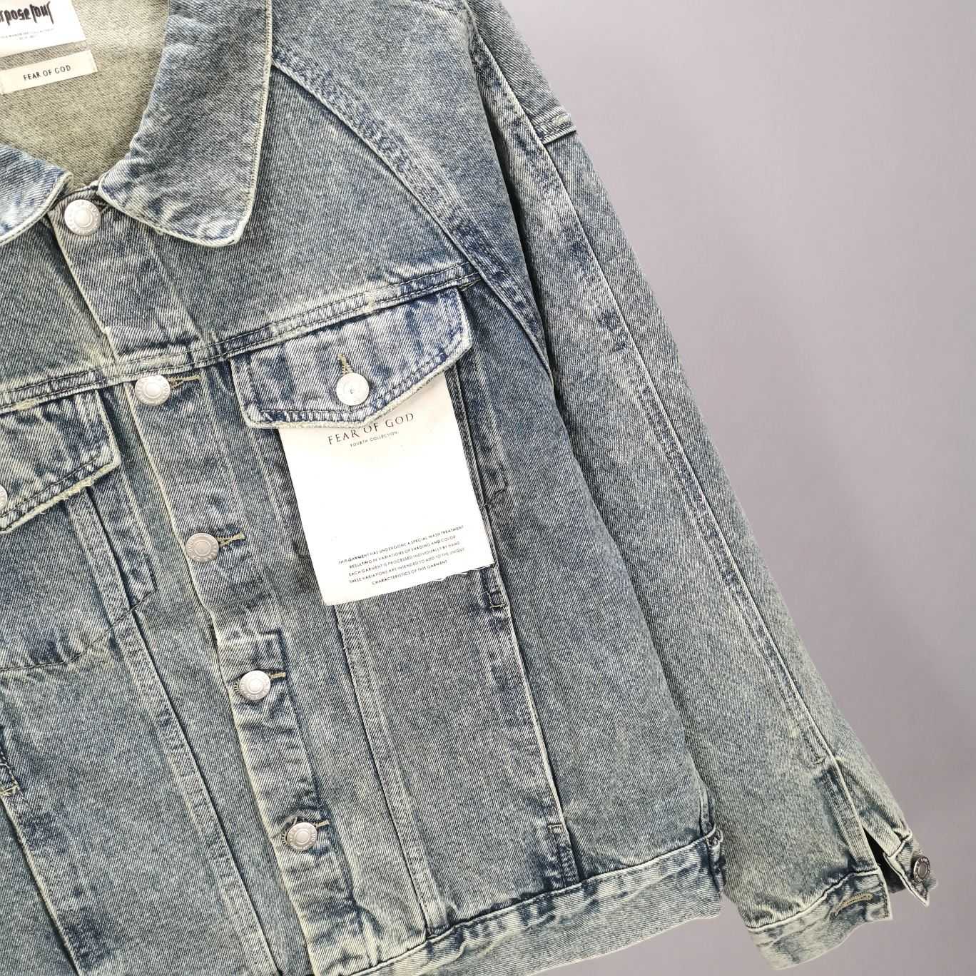 Fear Of God Fog Denim Jacket - DesignerGu