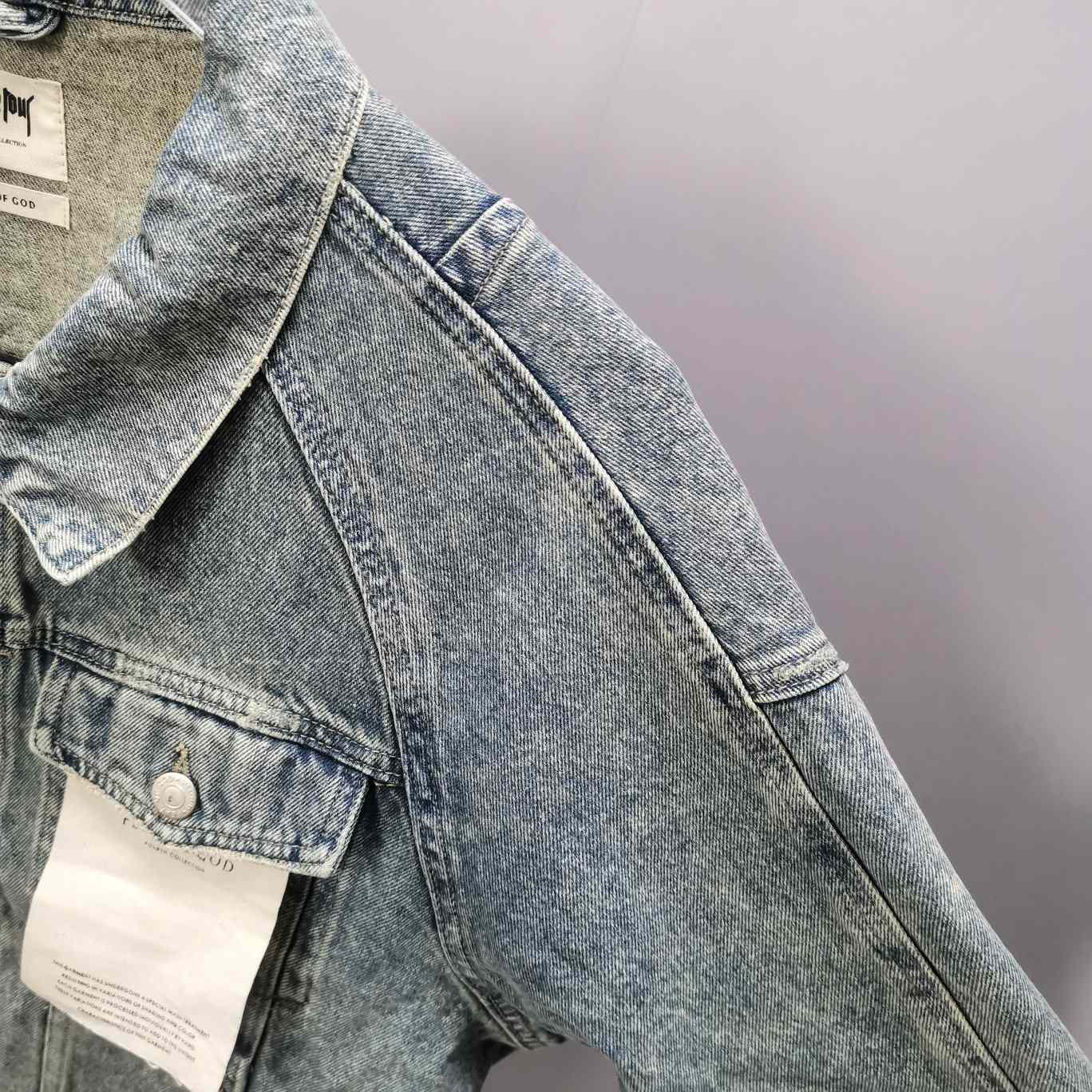 Fear Of God Fog Denim Jacket - DesignerGu