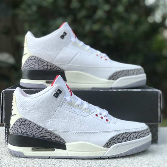 Air Jordan 3 “White Cement Reimagined” Basketball Shoes   DN3707-100 - DesignerGu