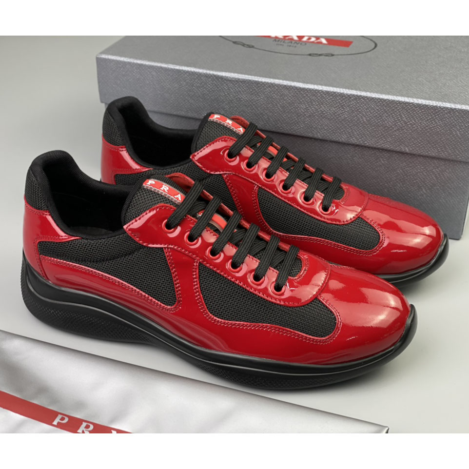 Prada Male America's Cup Sneaker  - DesignerGu