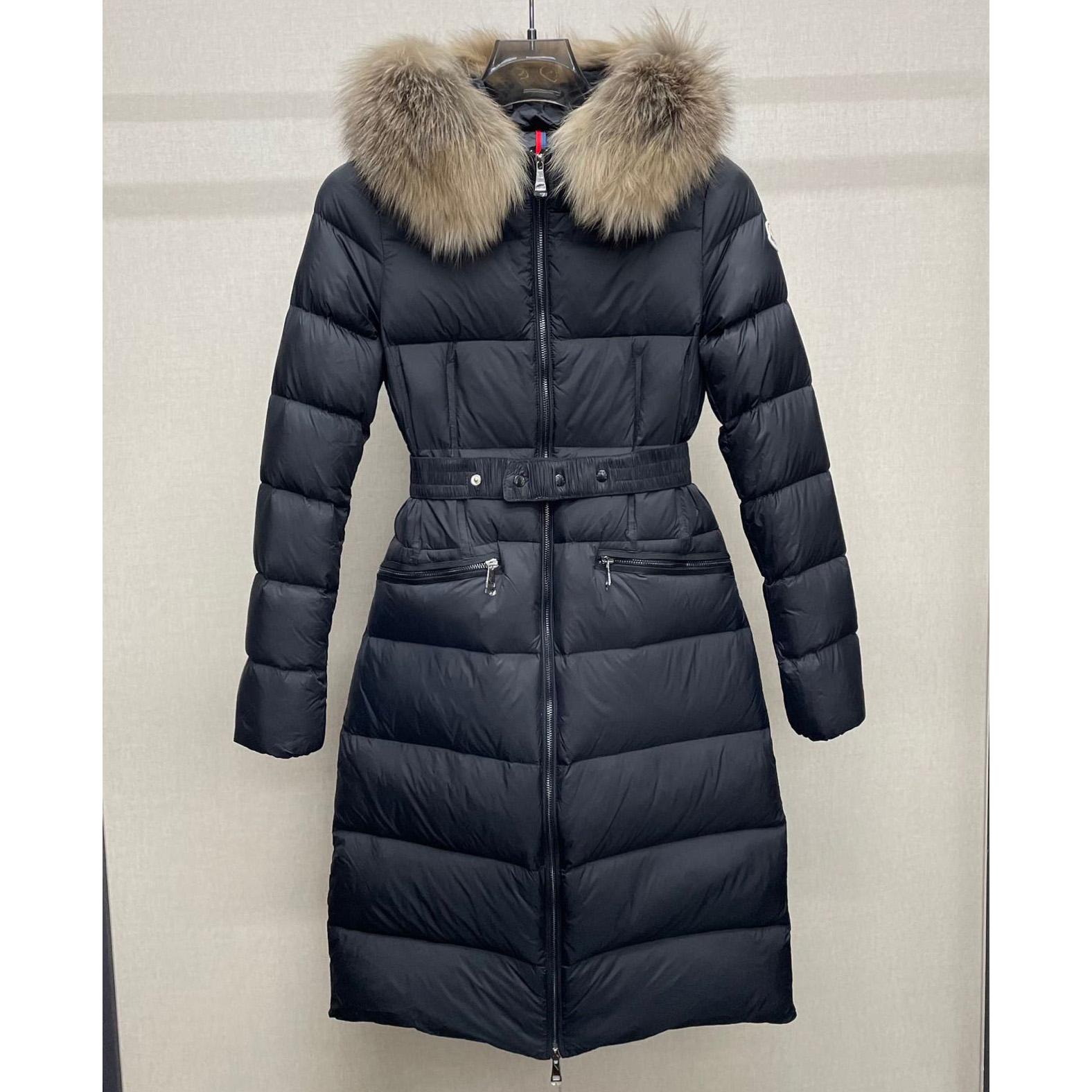 Moncler Boedic Long Down Jacket - DesignerGu