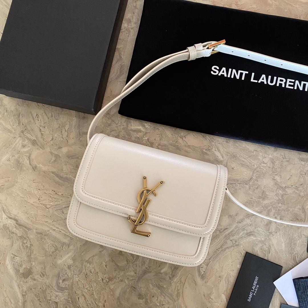 Saint Laurent Solferino Small Satchel In Box Saint Laurent Leather(19-13-5cm) - DesignerGu