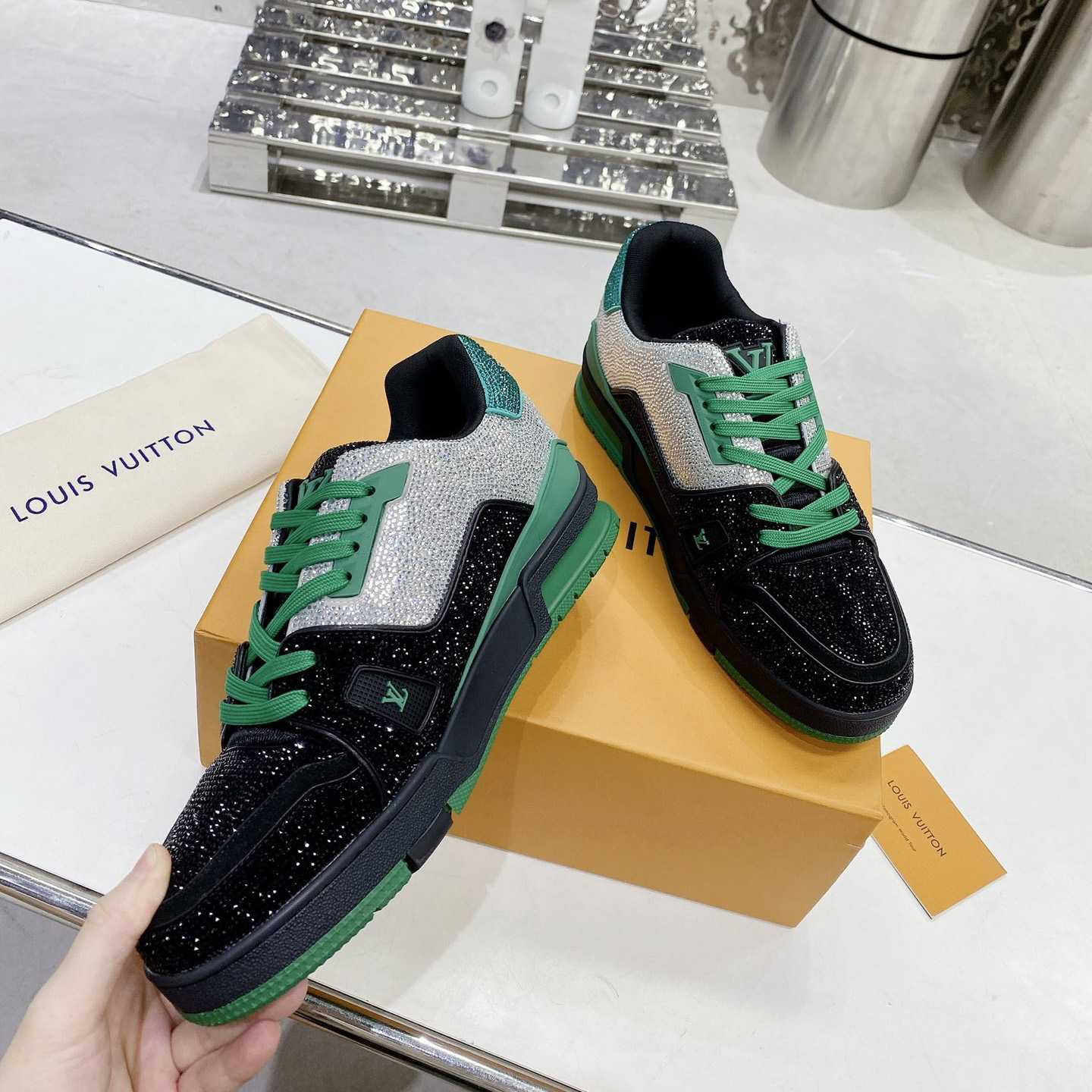 Louis Vuitton LV Trainer Sneaker        - DesignerGu