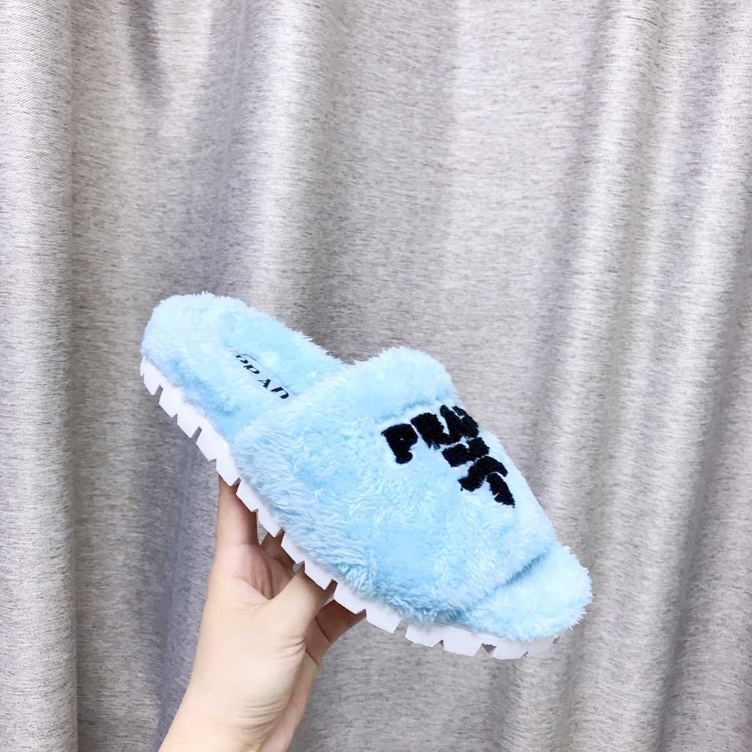 Prada Terry Cloth Slides - DesignerGu