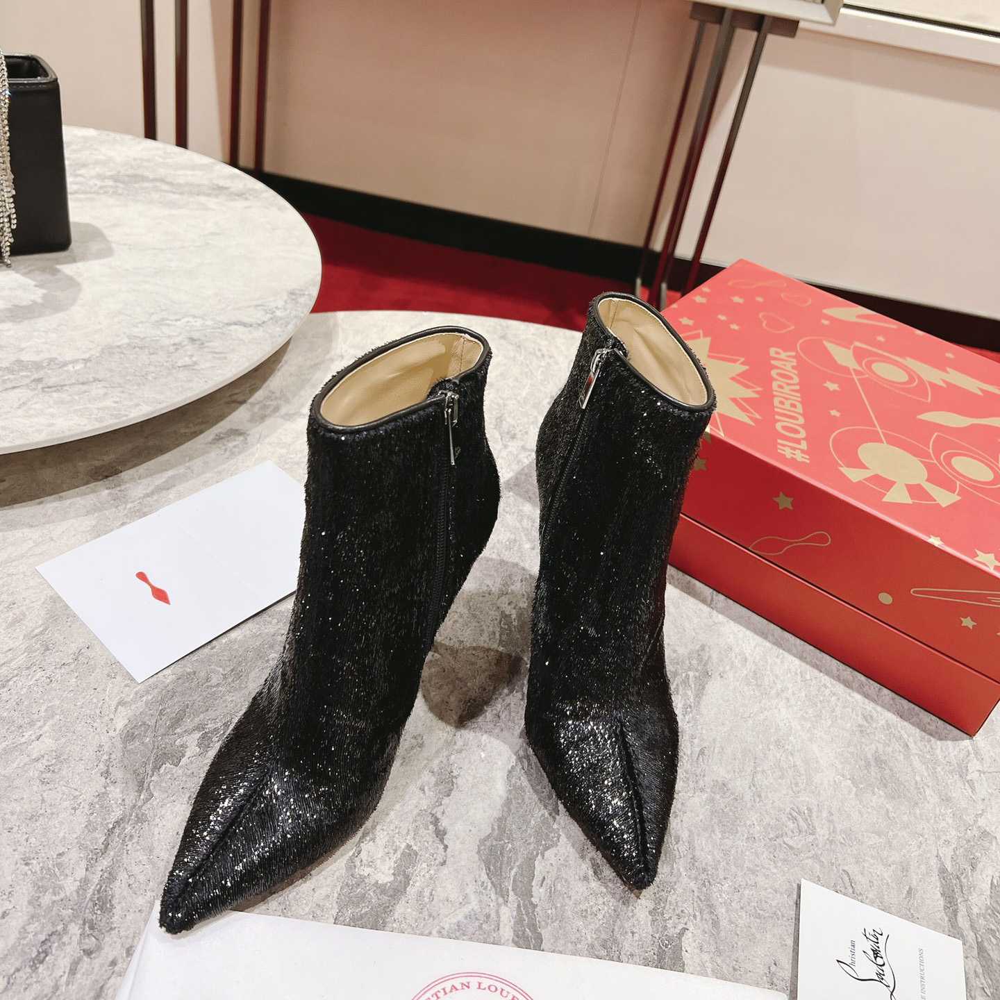 Christian Louboutin So Kate Booty Ankle Boot   100mm - DesignerGu