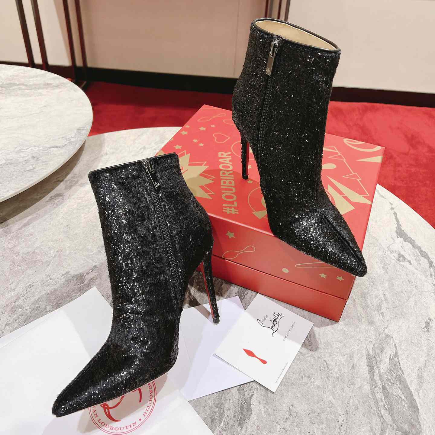 Christian Louboutin So Kate Booty Ankle Boot   100mm - DesignerGu