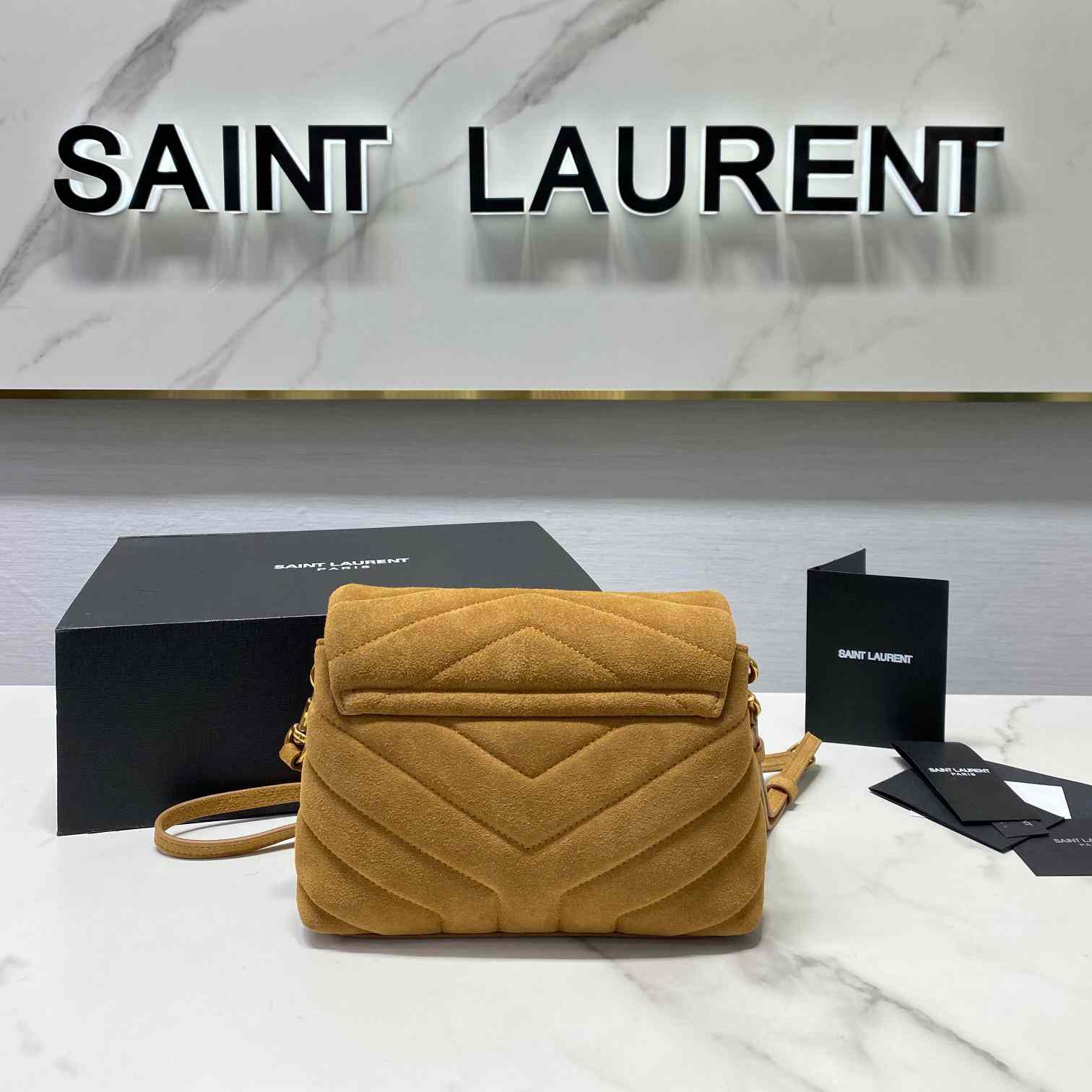 Saint Laurent Loulou Toy Shoulder Bag(20x7x15cm) - DesignerGu