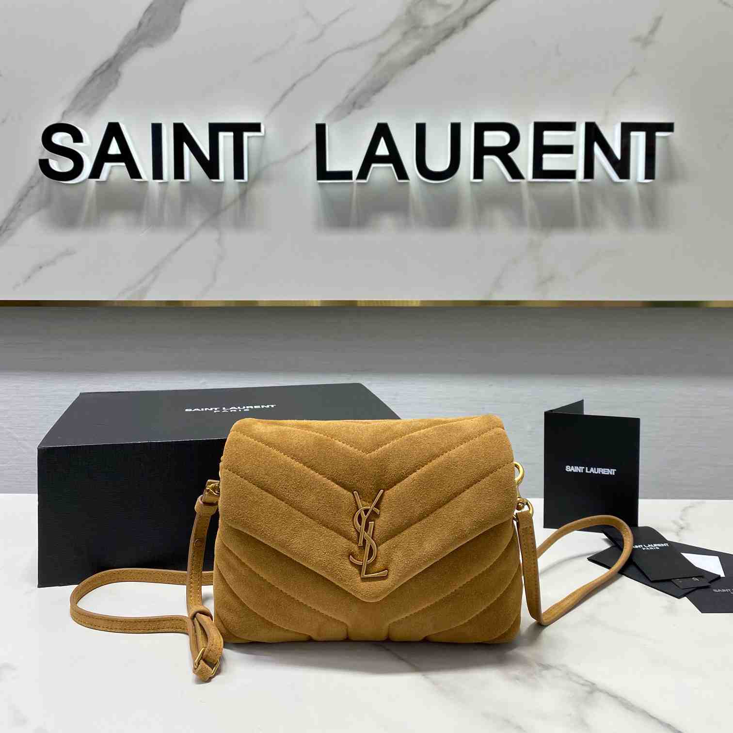 Saint Laurent Loulou Toy Shoulder Bag(20x7x15cm) - DesignerGu