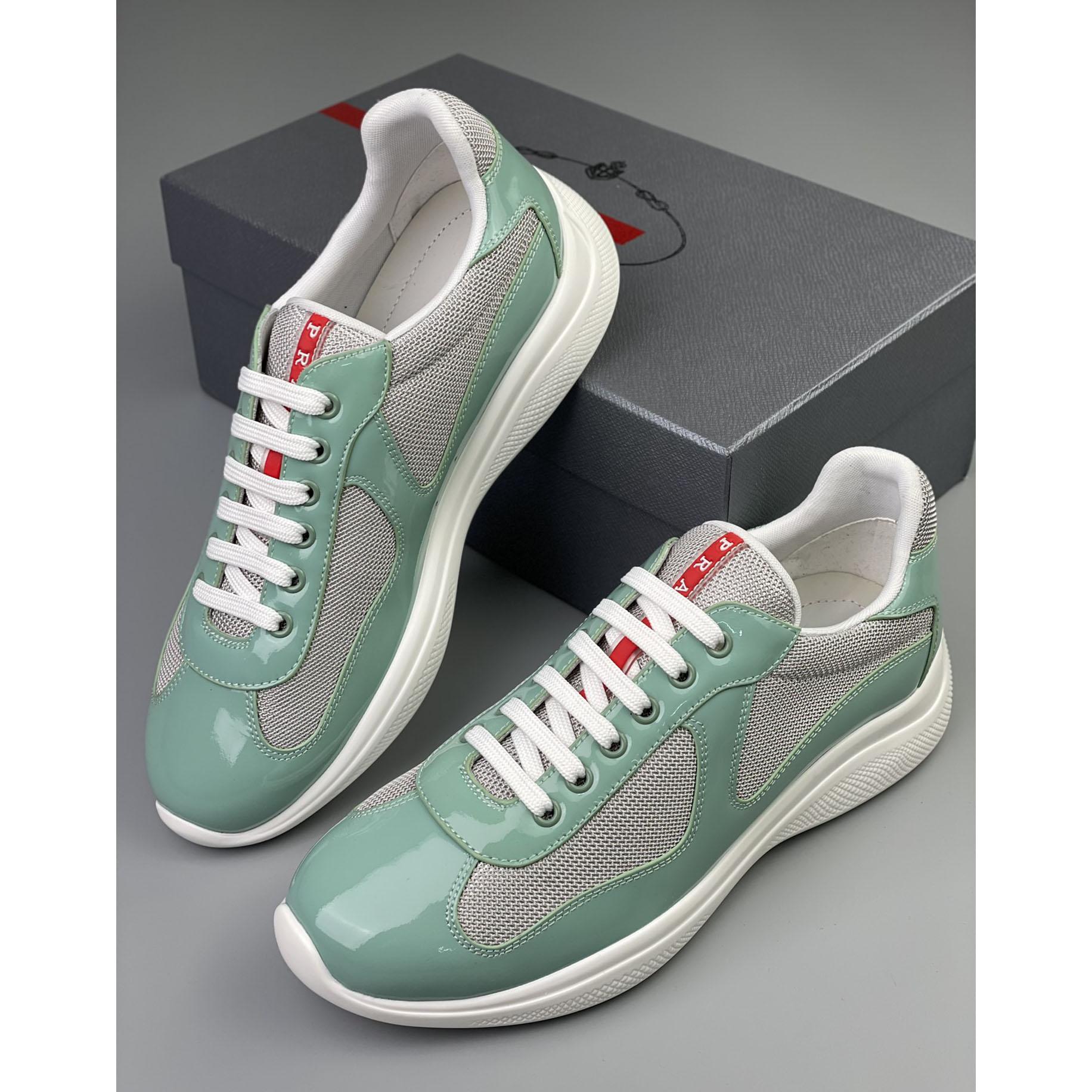 Prada Male America's Cup Sneaker  - DesignerGu