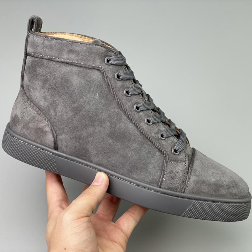 Christian Louboutin Louis Junior High-Top Sneaker - DesignerGu