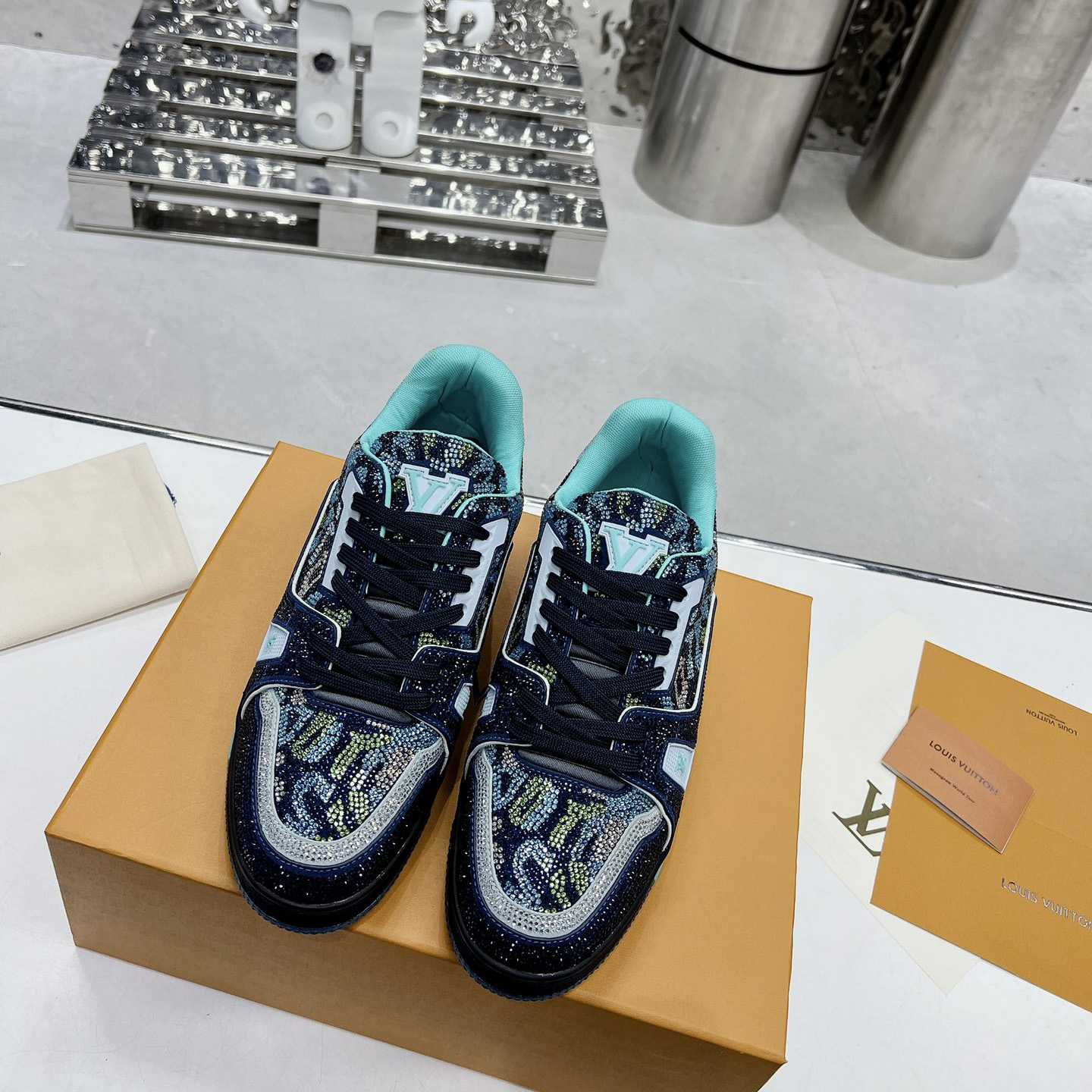 Louis Vuitton LV Trainer Sneaker        - DesignerGu