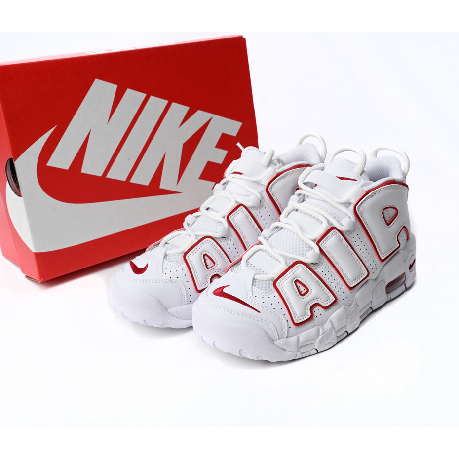 Nike Air More Uptempo Bai Bian Sneaker    DJ5988-100 - DesignerGu