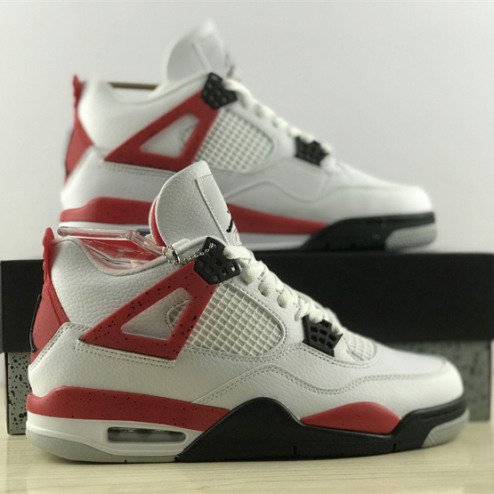 Air Jordan 4 “Red Cement” Sneakers     DH6927-161 - DesignerGu