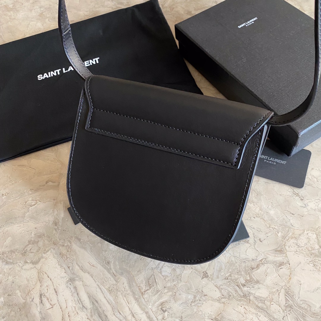 Saint Laurent Kaia Small Satchel In Smooth Leather - DesignerGu