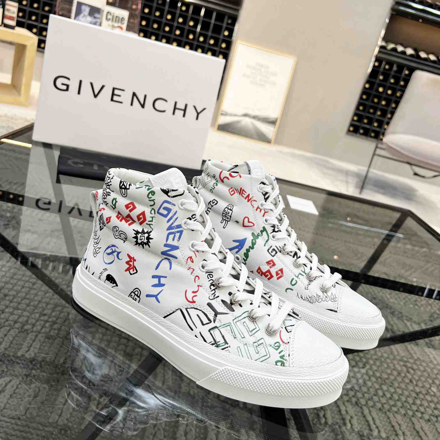 Givenchy City High Top Sneaker - DesignerGu