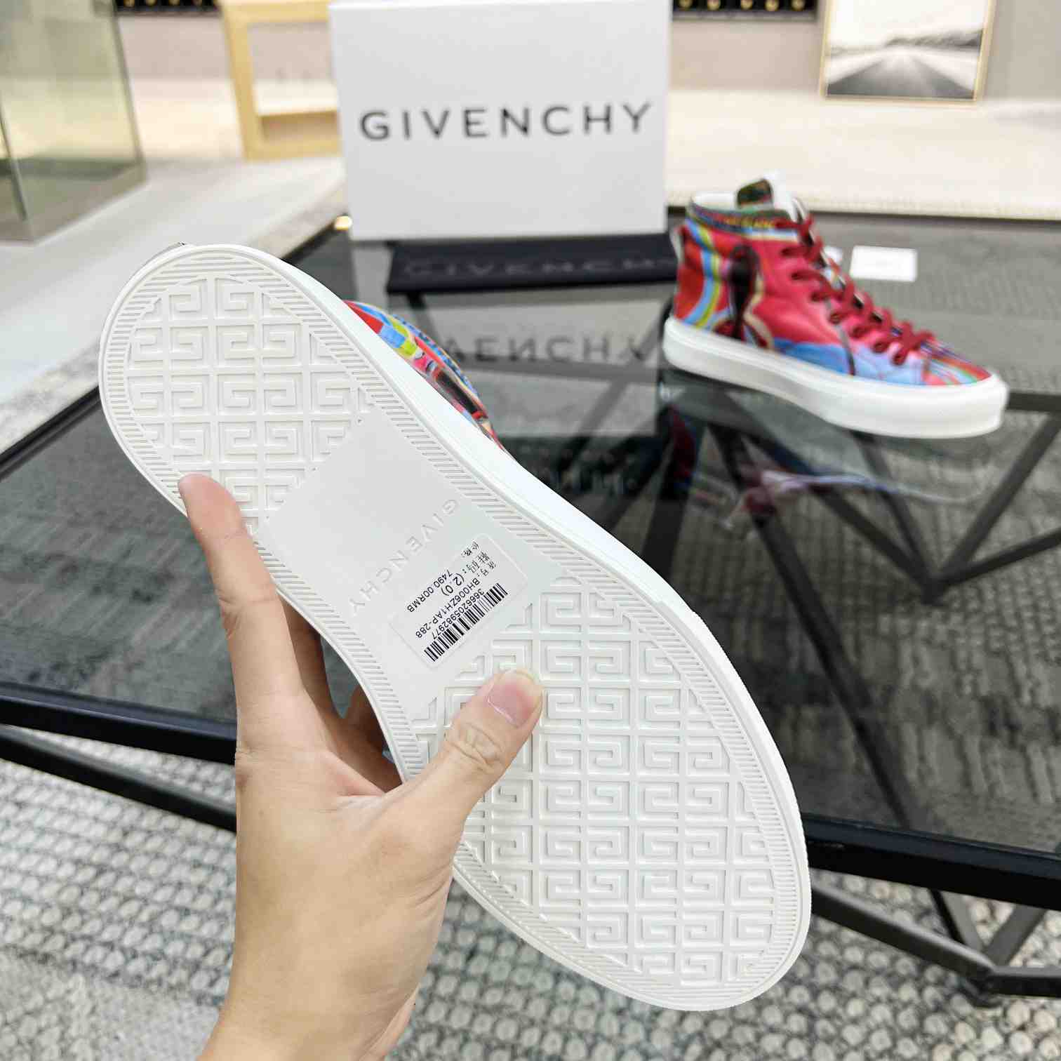 Givenchy City High Top Sneaker - DesignerGu