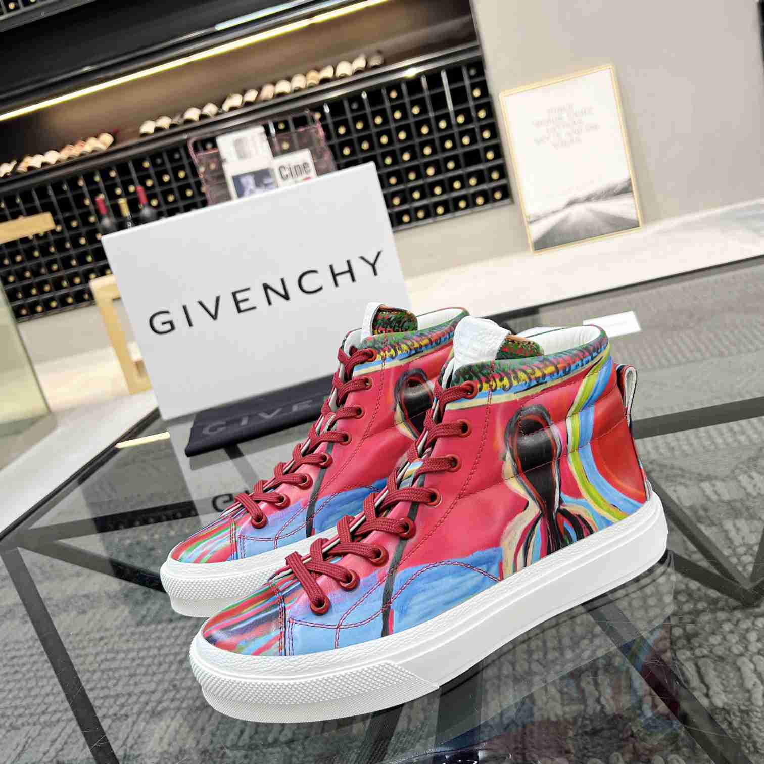 Givenchy City High Top Sneaker - DesignerGu