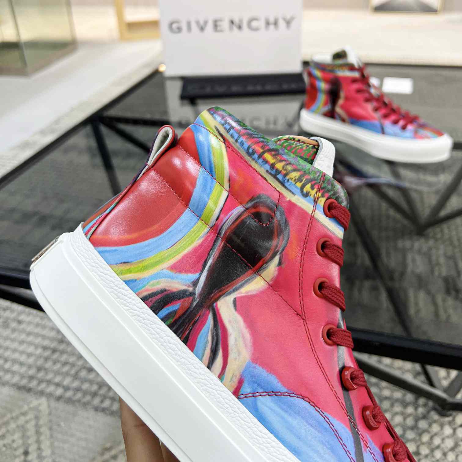 Givenchy City High Top Sneaker - DesignerGu