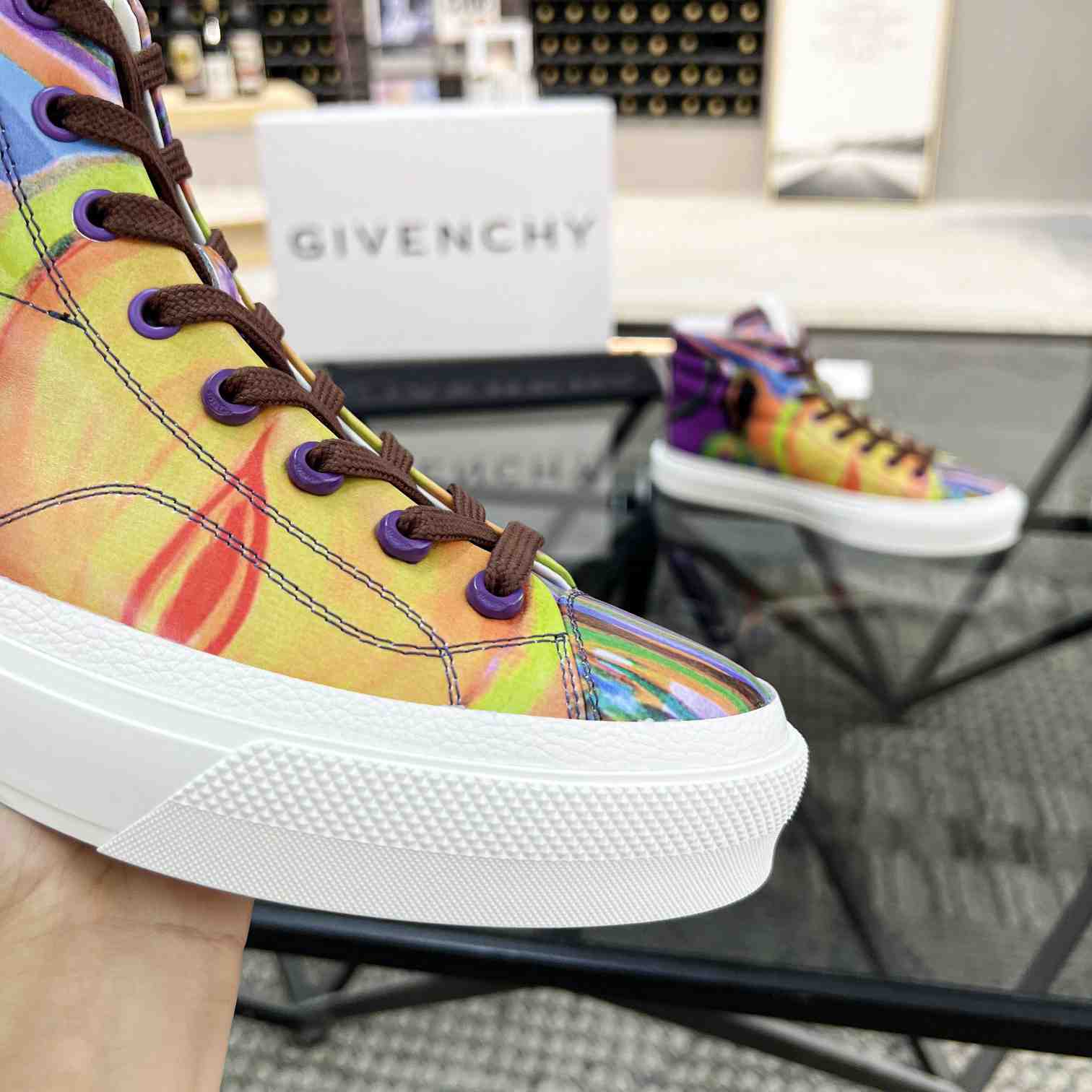 Givenchy City High Top Sneaker - DesignerGu