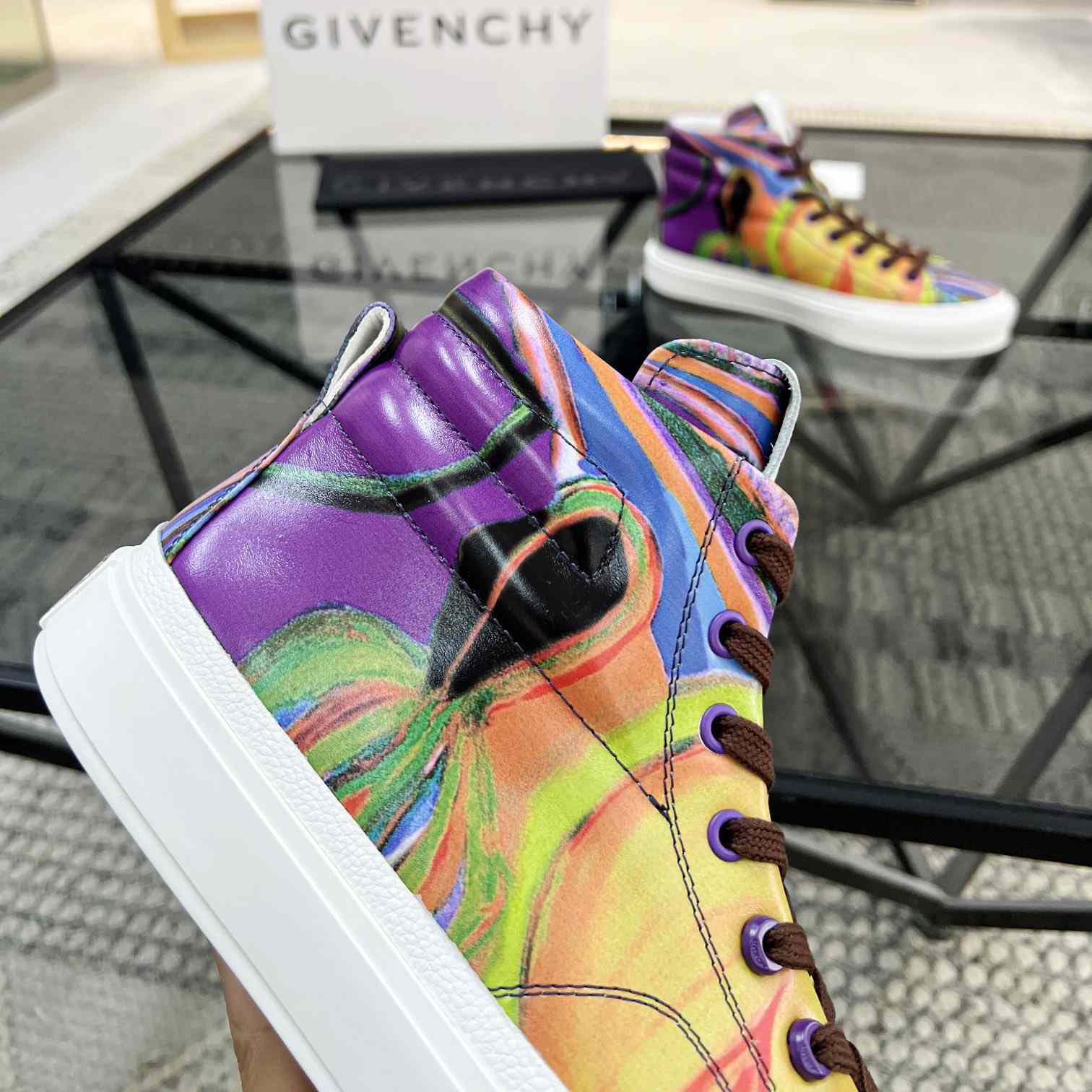 Givenchy City High Top Sneaker - DesignerGu