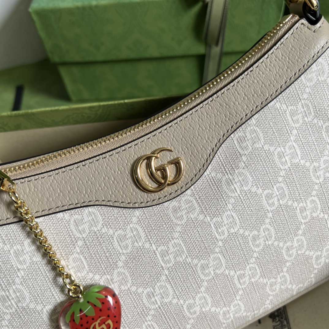 Gucci Ophidia GG Small Handbag(25*15.5*6cm)    - DesignerGu