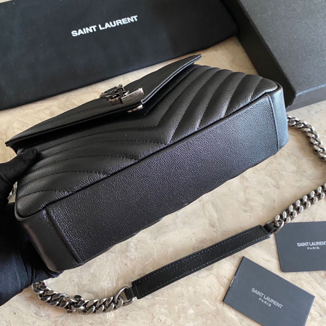 Saint Laurent College Shoulder Bag    24cm - DesignerGu