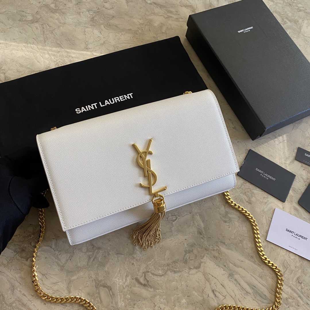 Saint Laurent Kate Chain Wallet With Tassel (24*14.5*5.5cm) - DesignerGu