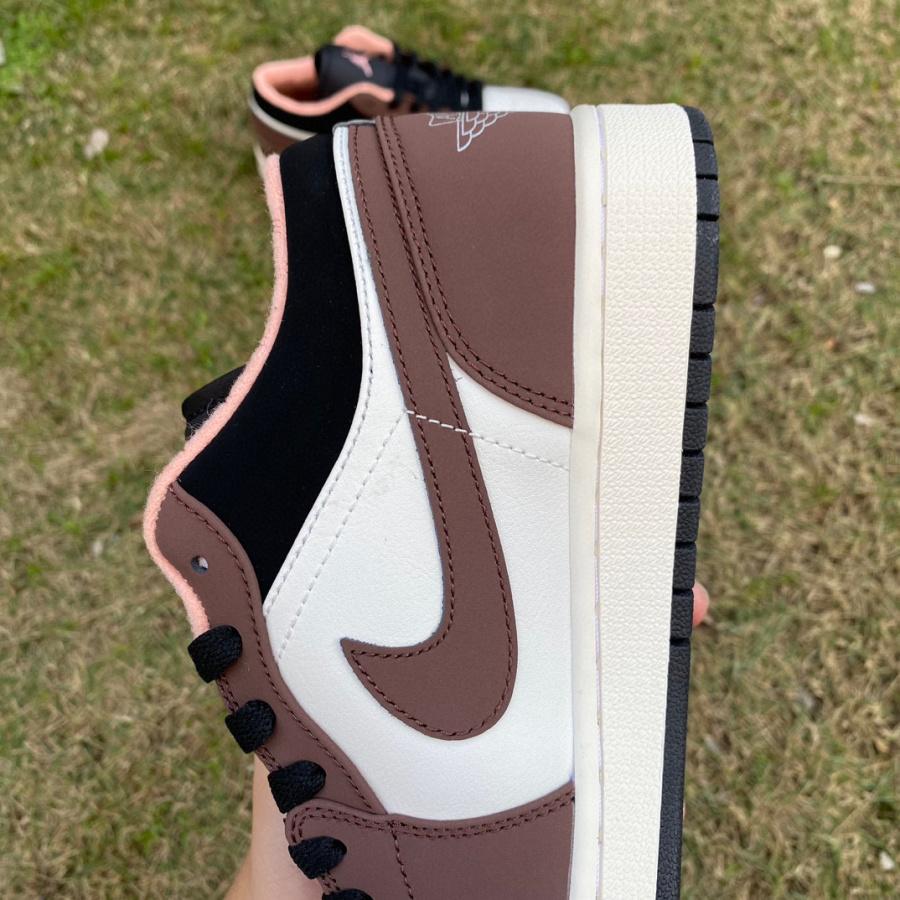 Air Jordan 1 Low  “Mocha Brown” Sneaker   DC6991-200 - DesignerGu