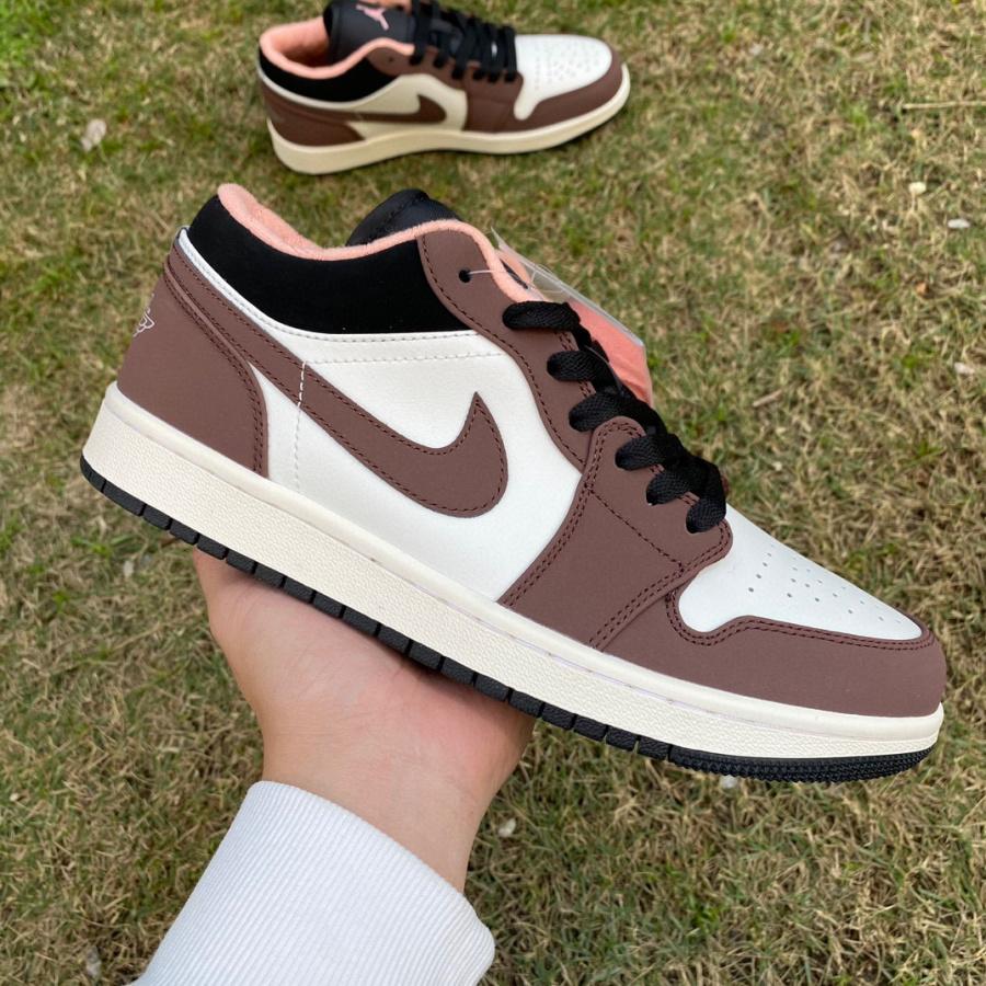 Air Jordan 1 Low  “Mocha Brown” Sneaker   DC6991-200 - DesignerGu