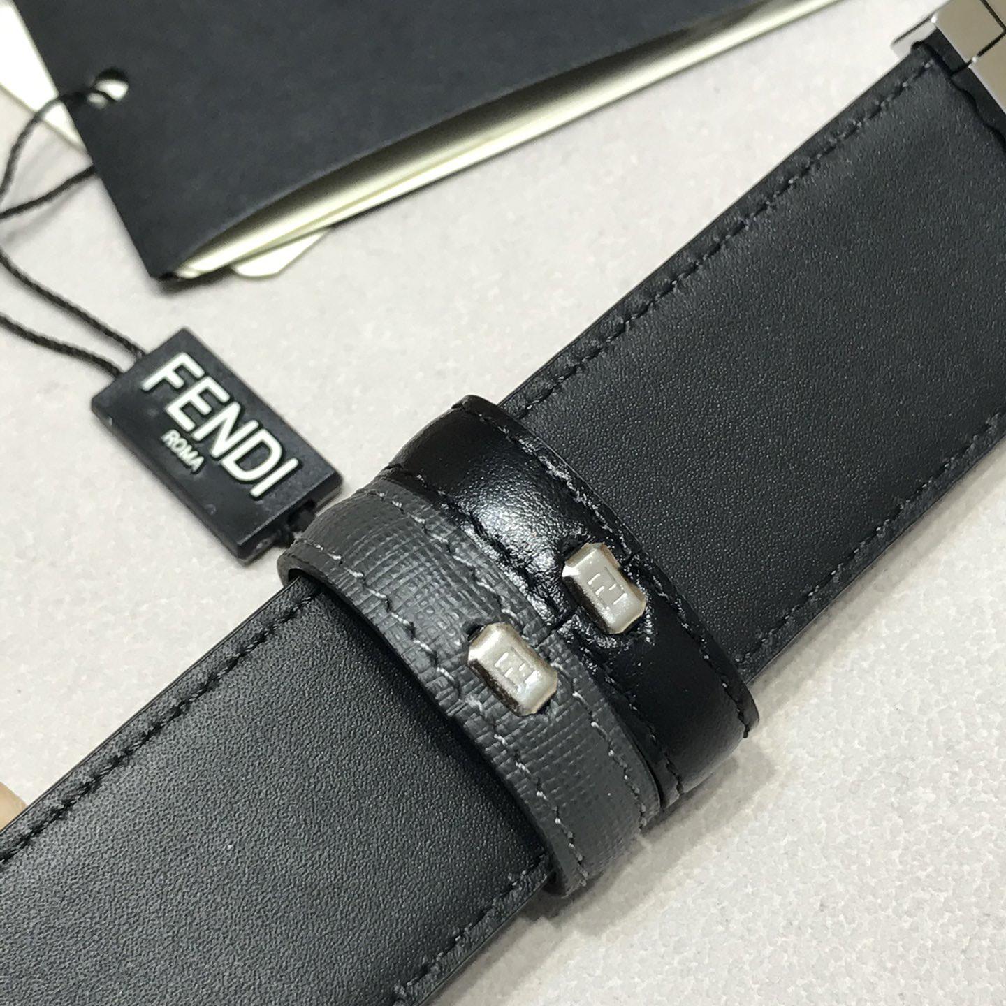 Fendi Leather Belt    35mm - DesignerGu