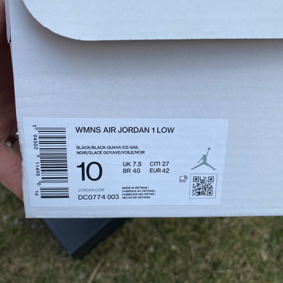 Air Jordan 1 Low AJ1 Guava Ice Sneaker    DC0774-003 - DesignerGu