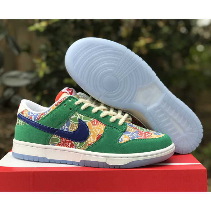 Nike Dunk Low “Foam Finger” Sneaker       DZ5184-300 - DesignerGu