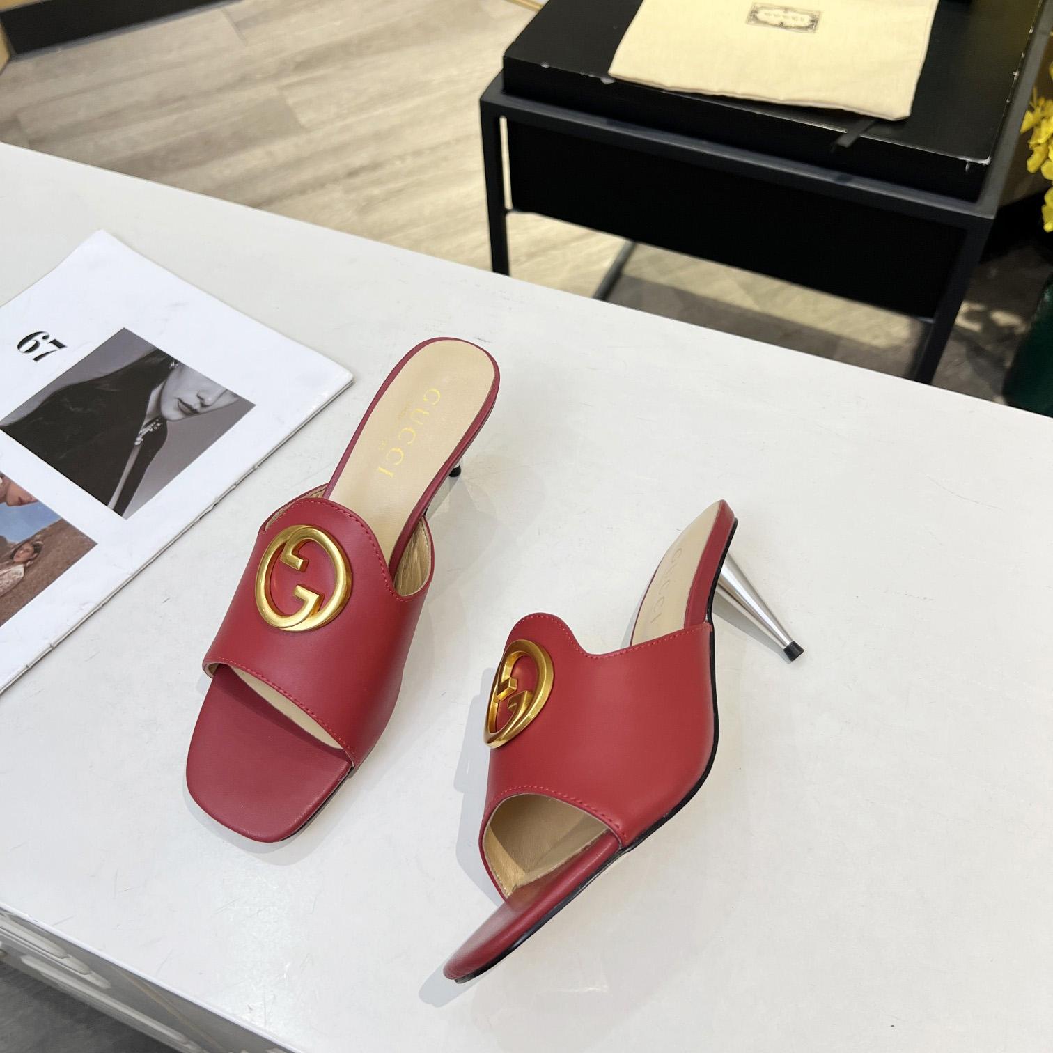 Gucci Blondie Slide Sandal - DesignerGu