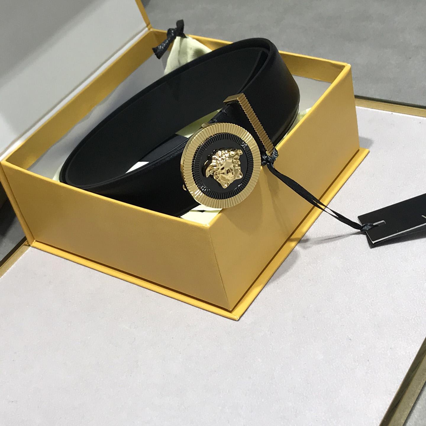 Versace Medusa Leathre Belt    38mm - DesignerGu