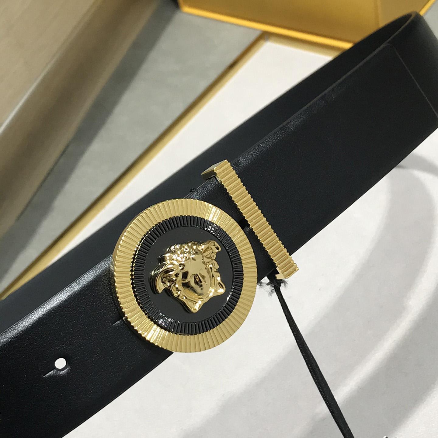 Versace Medusa Leathre Belt    38mm - DesignerGu