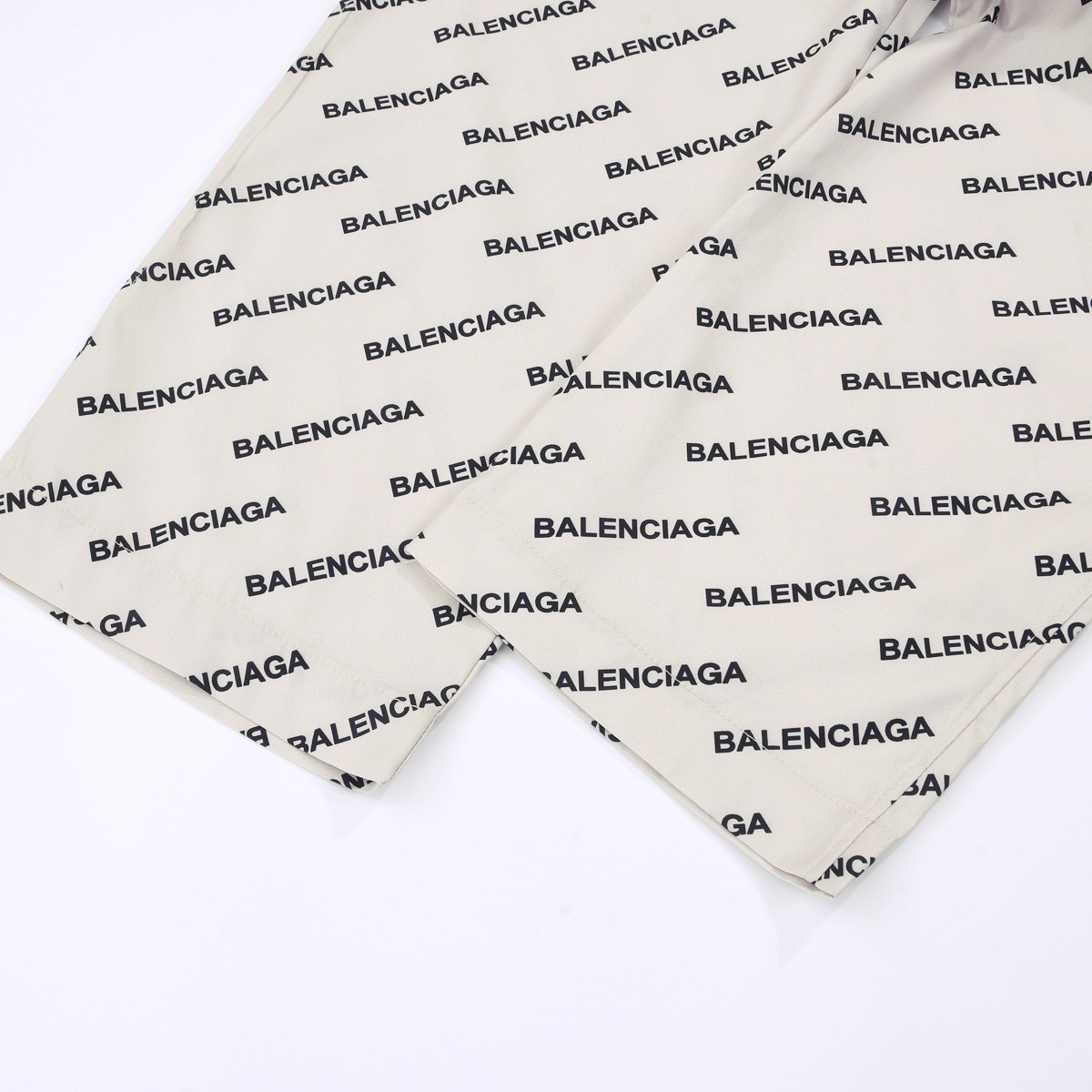 Balenciaga Logo Print Pyjama Trousers - DesignerGu