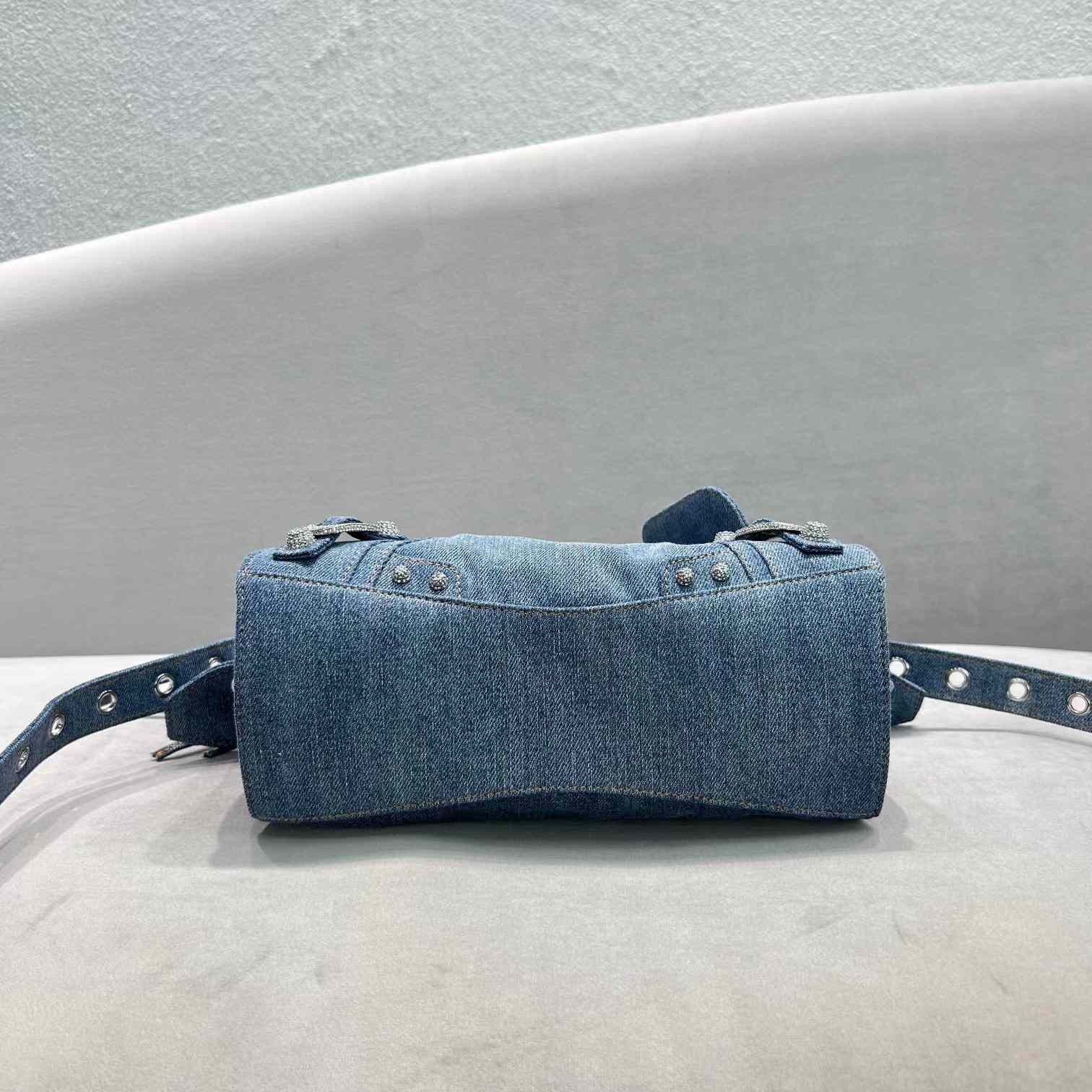 Balenciaga Neo Cagole XS Handbag In Denim - DesignerGu