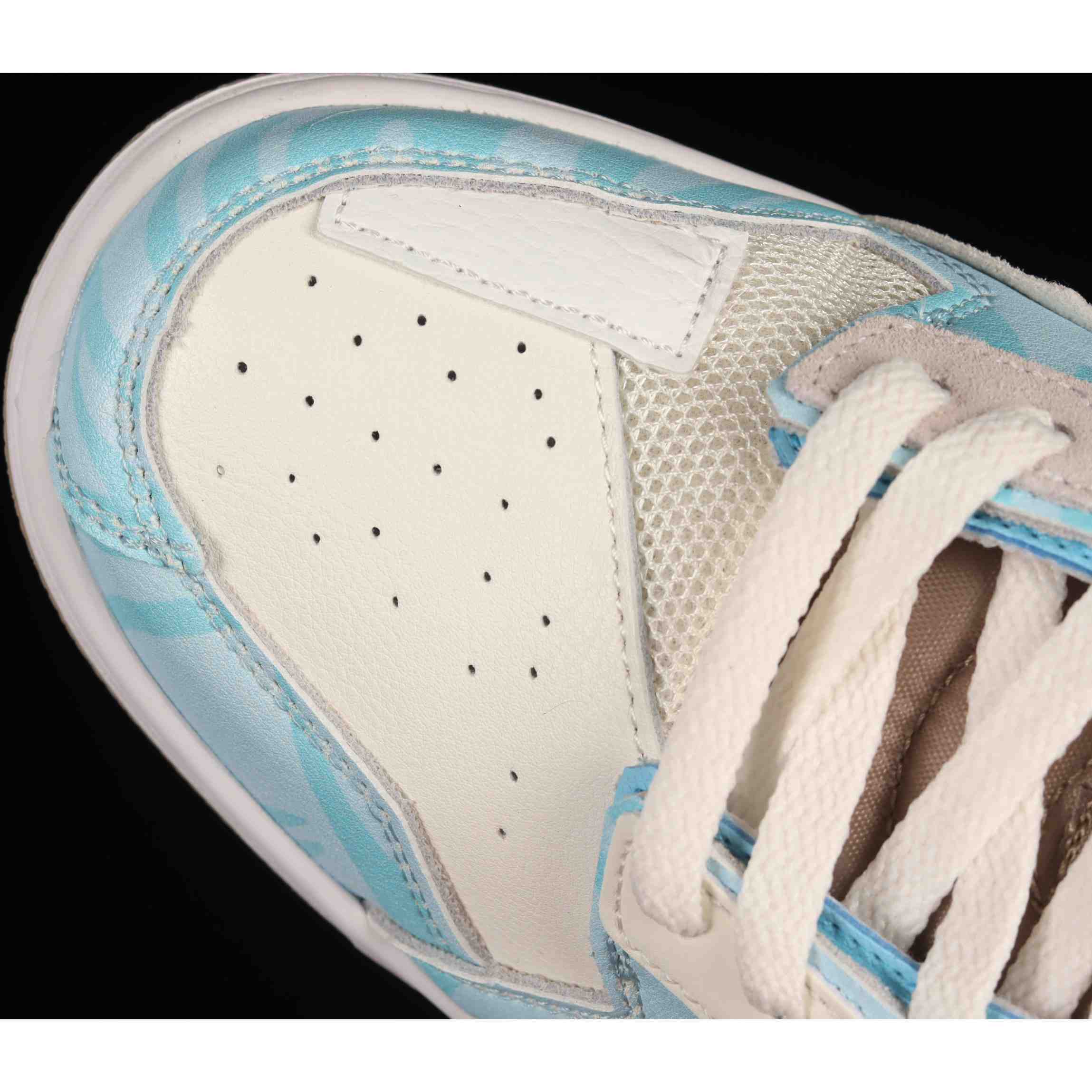 Nike Dunk Low Scrap Bone White Tiffany Green Sneaker      DH7450-102 - DesignerGu