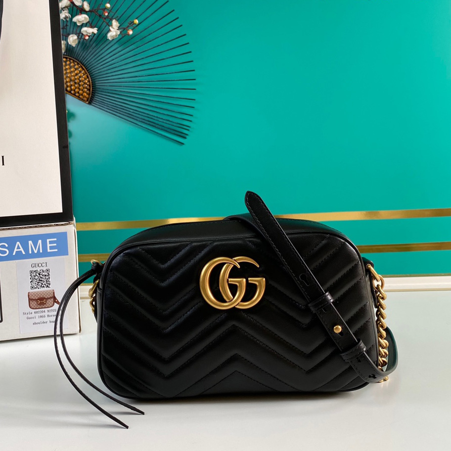 Gucci GG Marmont Small Shoulder Bag(24-12-7cm) - DesignerGu