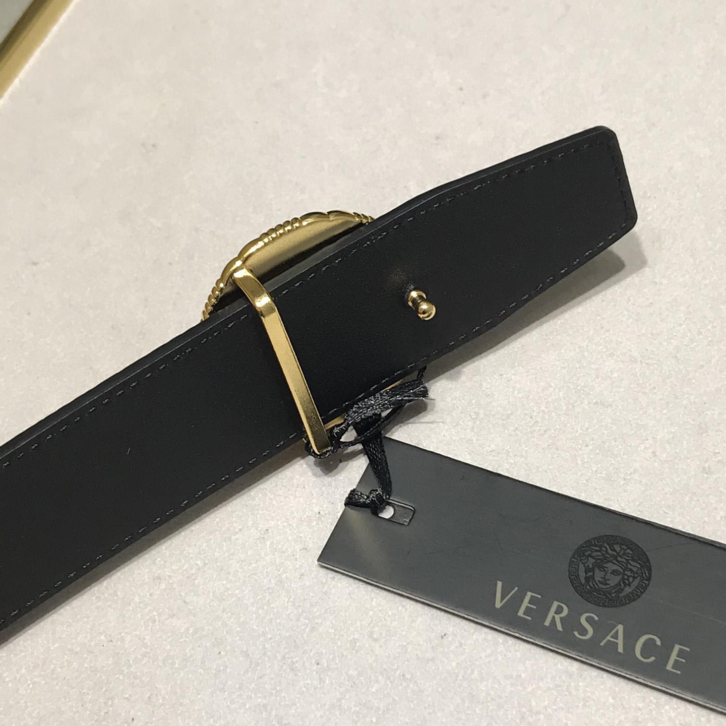 Versace Medusa Leathre Belt    39mm - DesignerGu