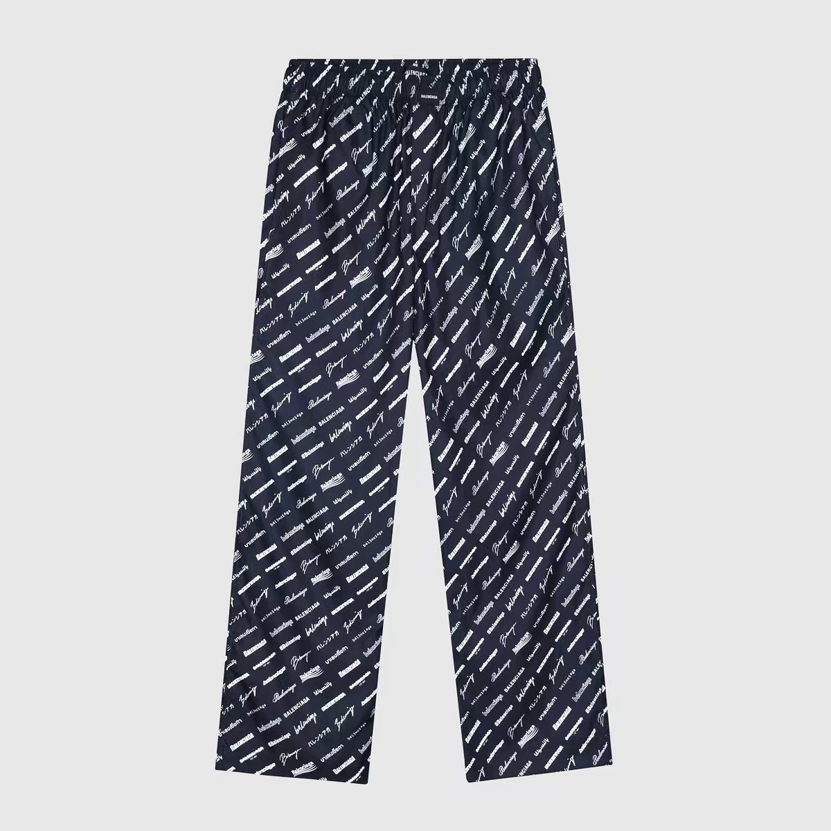 Balenciaga All-Over Logo Trousers - DesignerGu