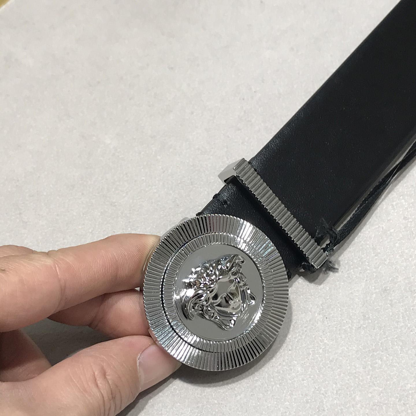 Versace Medusa Leathre Belt    38mm - DesignerGu