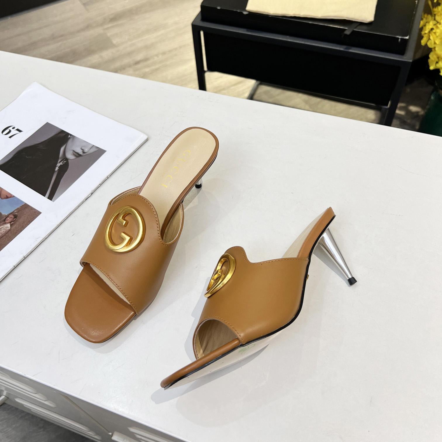 Gucci Blondie Slide Sandal - DesignerGu