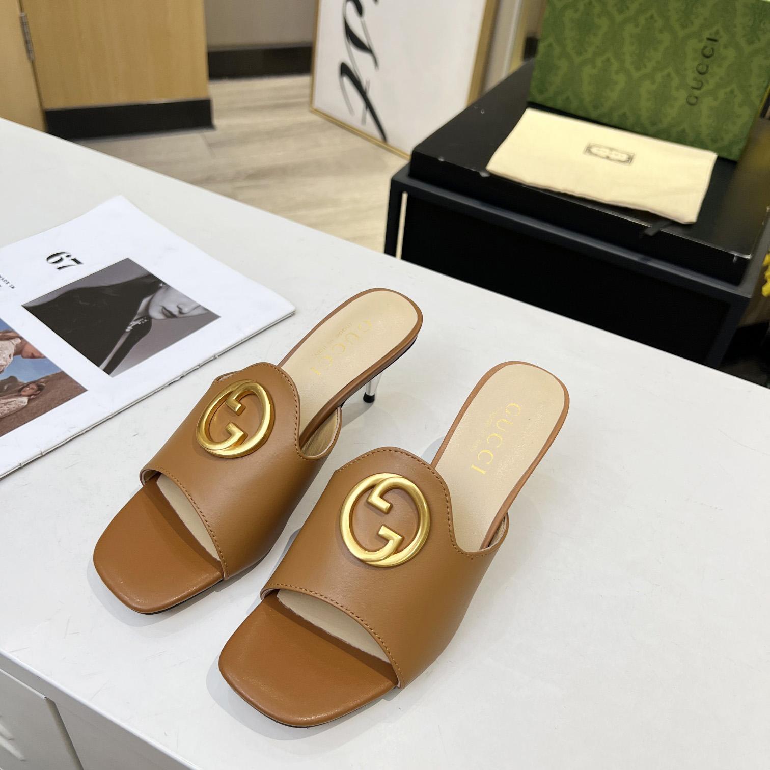 Gucci Blondie Slide Sandal - DesignerGu