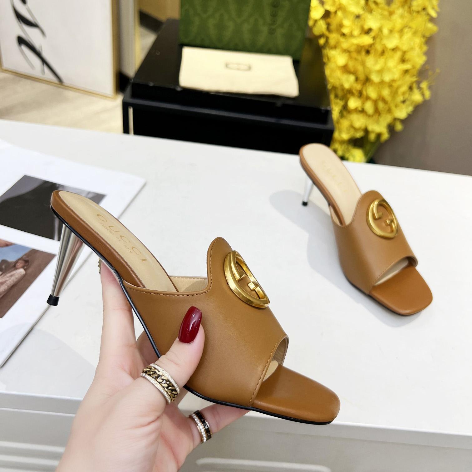 Gucci Blondie Slide Sandal - DesignerGu