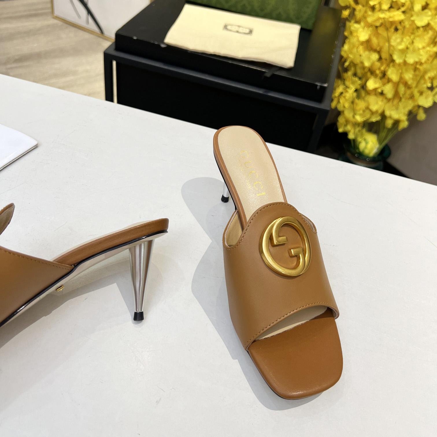 Gucci Blondie Slide Sandal - DesignerGu